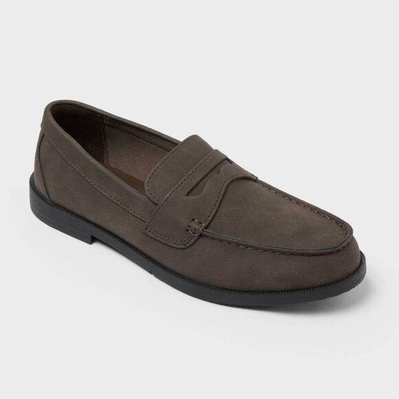 Men\'s Orson Penny Loafer - Goodfellow & Co™ Dark Brown 9 NWT